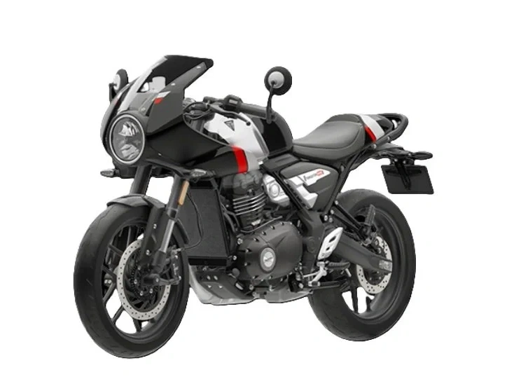 2026 Triumph Thruxton 400 Phantom Black / Aluminium Silver alt