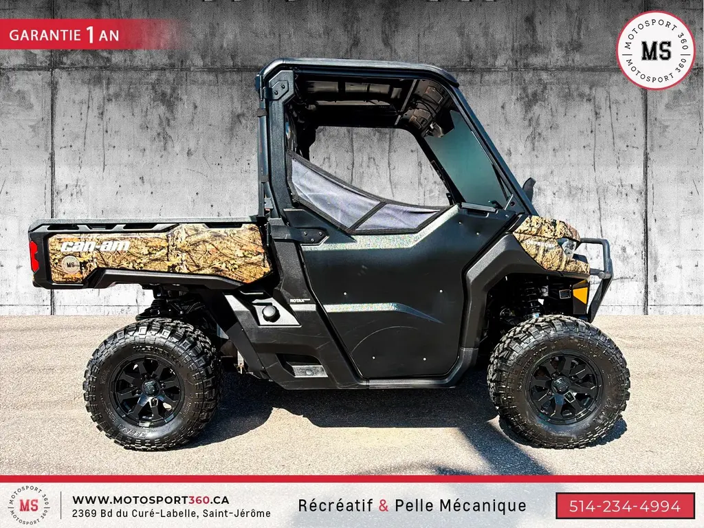 Can-Am DEFENDER HD10 CAMO TRÈS BIEN ÉQUIPÉ ! 2022