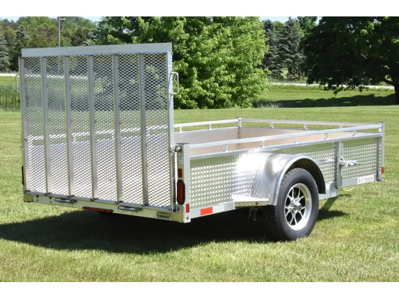 Enbeck Aluminum Utility 6' x 10' SA Straight Gate 2027