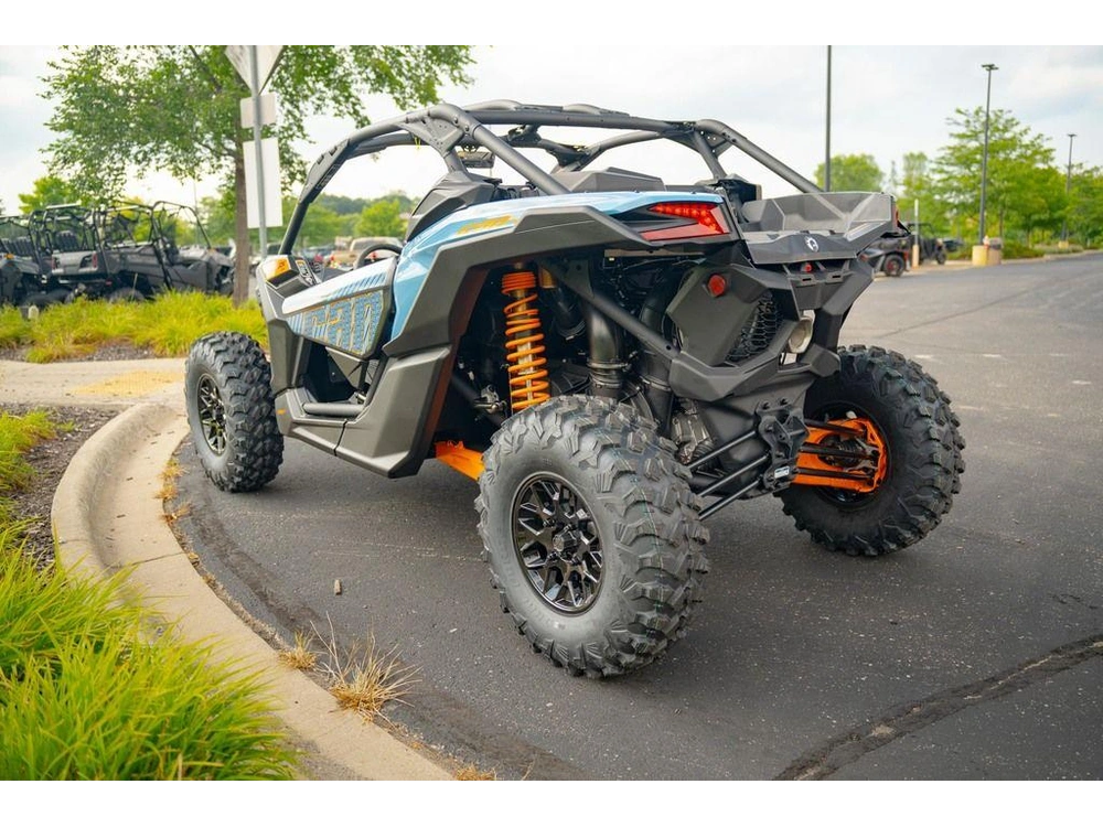 2026 Can-am Maverick X3 Ds Turbo Scandi Blue & Orange Crush alt