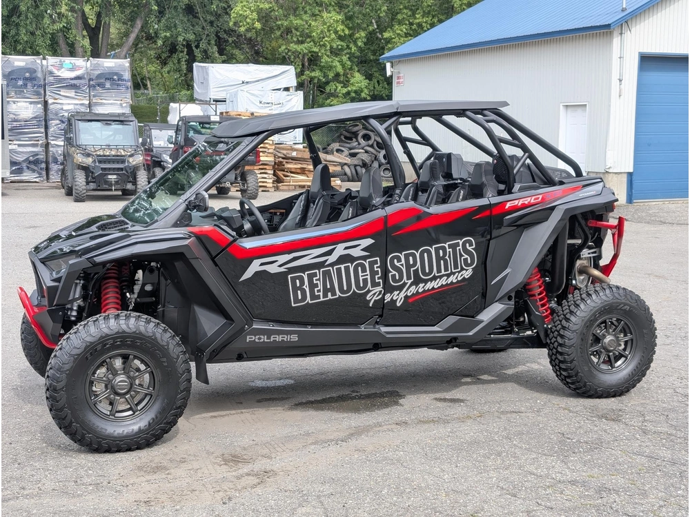 Polaris Rzr Pro Xp 4 Ultimate - Onyx Black Modèle Démo Acc En Sus | Plus De 6000$ D'équipement (en Sus) Essai Possible | Accessoires En Sus 2025 alt