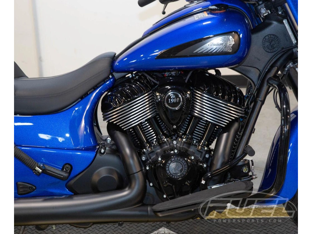 2026 Indian Motorcycle Chieftain® Dark Horse® Deep Blue Metallic alt