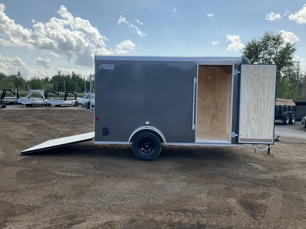 2027 Car Mate Trailers 6x12 Sportster Cargo Trailer alt
