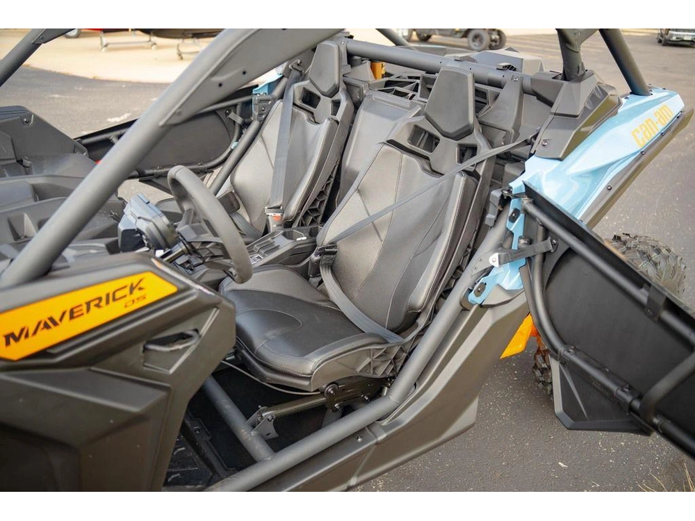 2026 Can-am Maverick X3 Ds Turbo Scandi Blue & Orange Crush alt