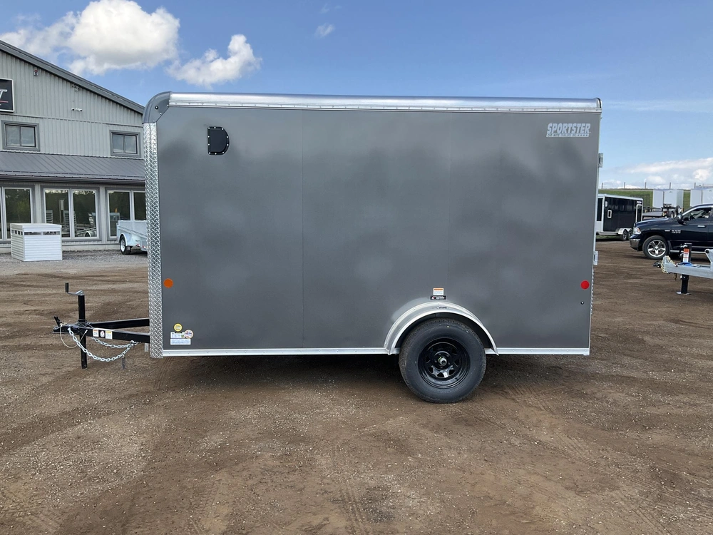 2027 Car Mate Trailers 6x12 Sportster Cargo Trailer alt