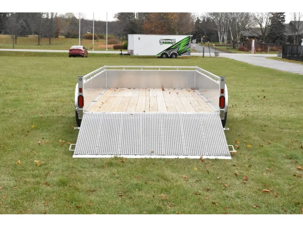 2027 Enbeck Aluminum Utility 7' X 14' Ta Straight Gate alt