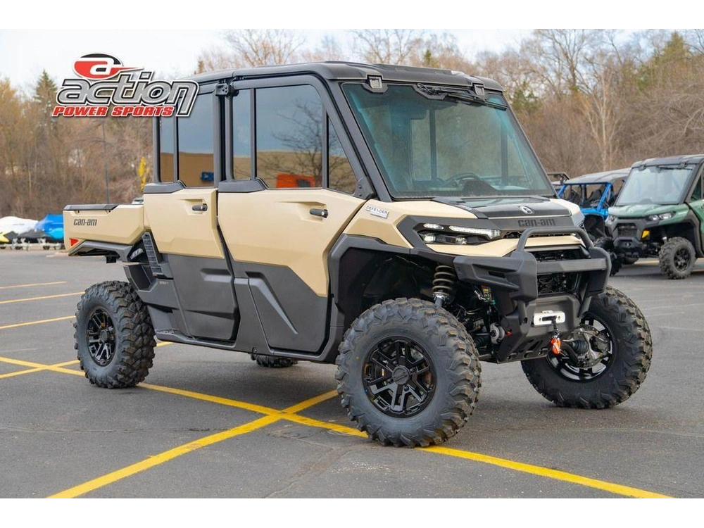 2026 Can-am Defender Max Limited Hd11 Desert Tan & Carbon Black alt