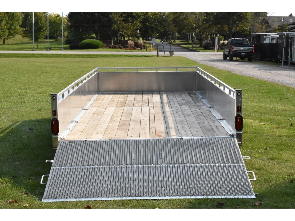 2026 Enbeck Aluminum Utility 7' X 18' Ta Bifold Gate alt