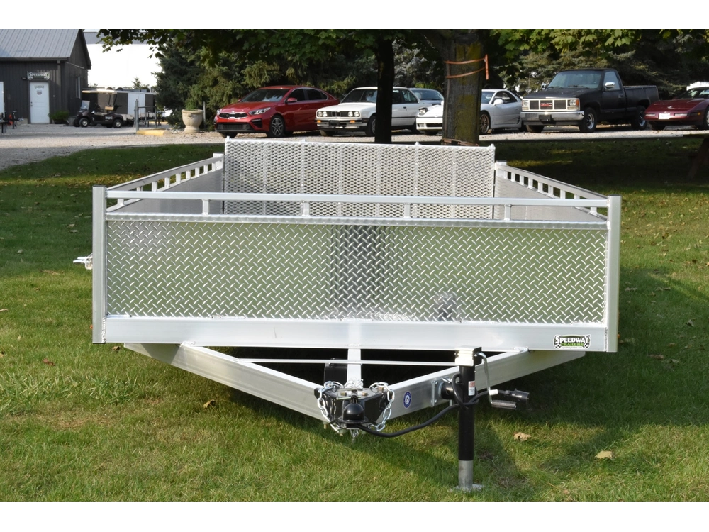 2026 Enbeck Aluminum Utility 7' X 18' Ta Bifold Gate alt