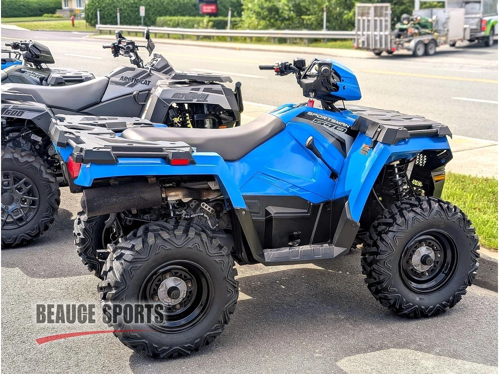 2019 Polaris Sportsman 570 Eps Vtt Sentier Chasse Bois Direction Assistée Sport-utilitaire Solo Inspecté Prêt À Partir Fiable Polyvalent Outlander Kodiak Rancher Kingquad alt