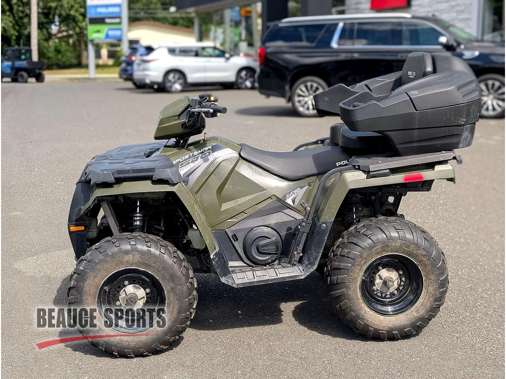 2018 Polaris Sportsman 570 Vtt Sentier Chasse Bois 4×4 Polyvalent Sport-utilitaire Solo Faible Km Quasi Neuf Fiable Abordable Outlander Kodiak Rancher Kingquad alt