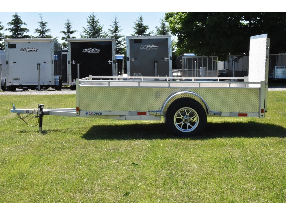 2027 Enbeck Aluminum Utility 6' X 10' Sa Straight Gate alt