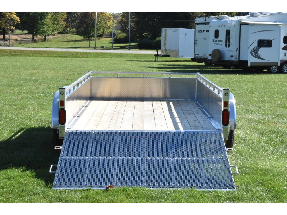 2027 Enbeck Aluminum Utility 6' X 12' Ta Bifold Gate alt