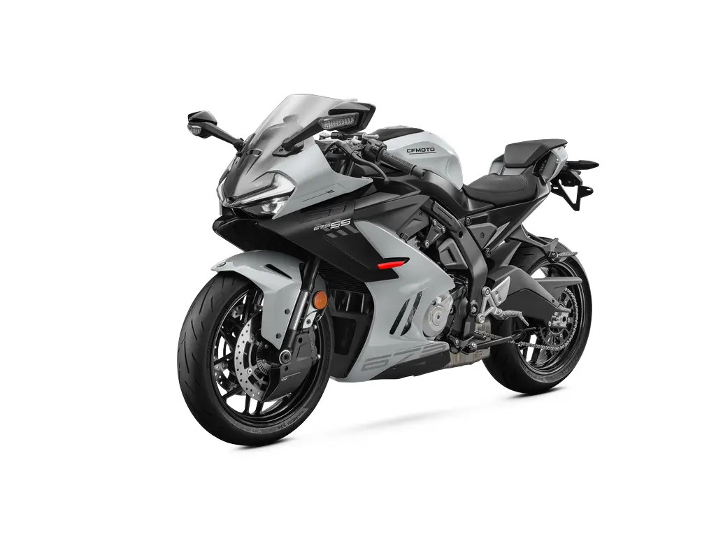 2027 CFMOTO 675SS // Aerolite Grey 