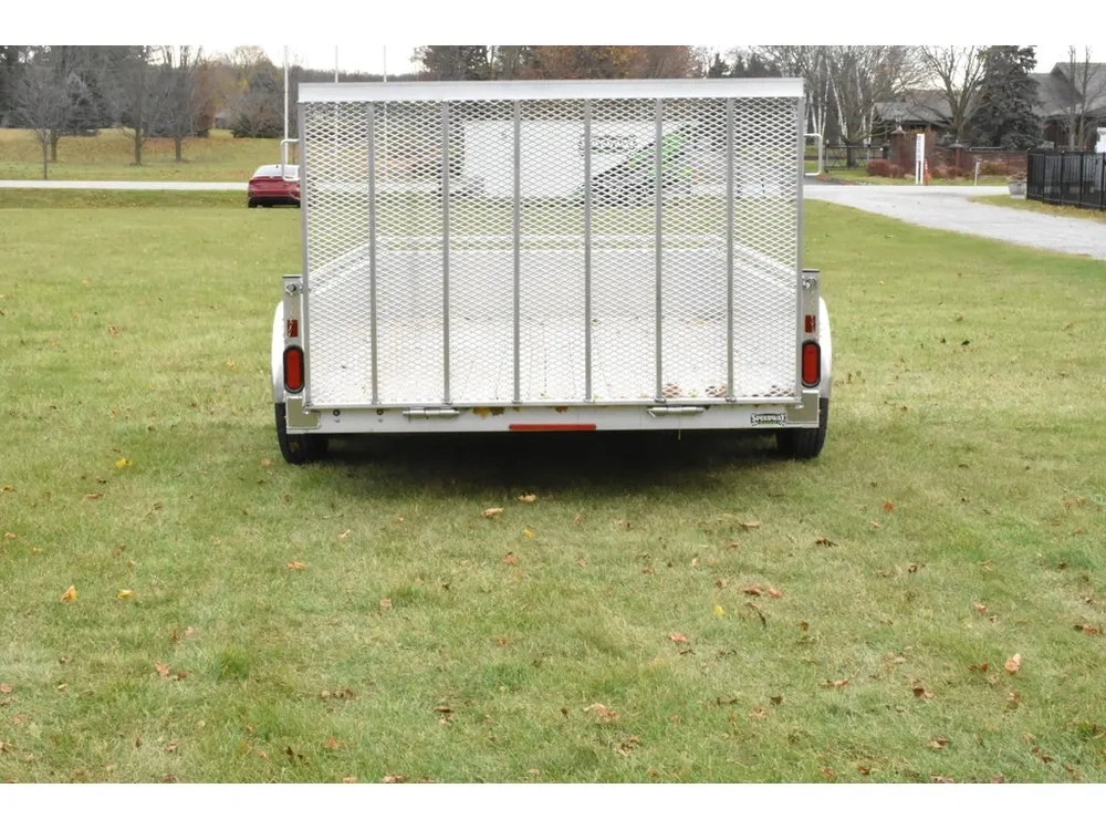 2027 Enbeck Aluminum Utility 7' X 14' Ta Straight Gate alt