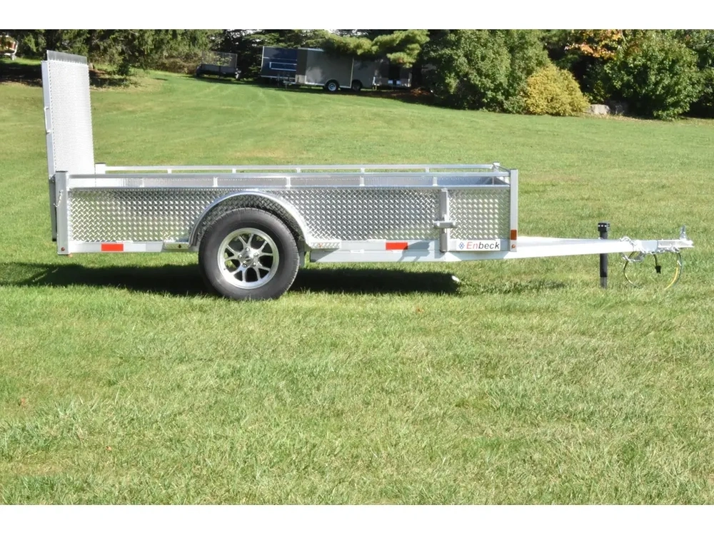 2027 Enbeck Aluminum Utility 5' X 10' Sa Straight Gate alt