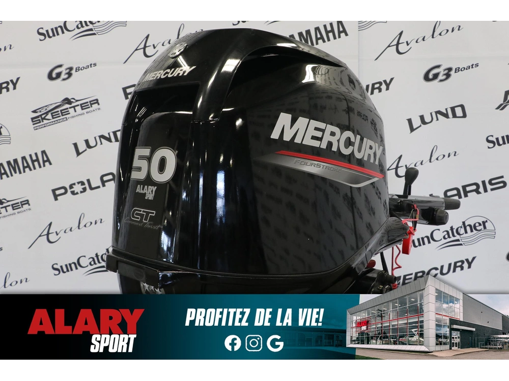 2022 Mercury 50elhpt Ct Démarreur Élèctrique, Pied Long (20 Pouces) alt