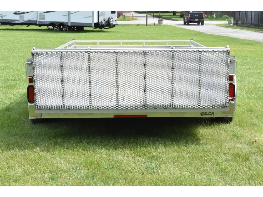 2027 Enbeck Aluminum Utility 7' X 14' Ta Bifold Gate alt
