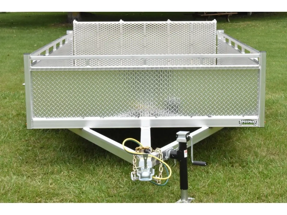 2027 Enbeck Aluminum Utility 6' X 10' Sa Bifold Gate alt