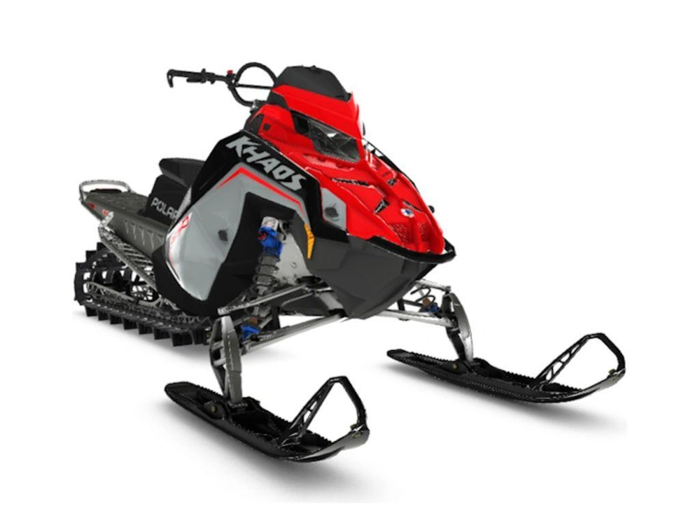 2025 Polaris 850 Rmk Khaos 165 Storm Gray / Indy Red alt