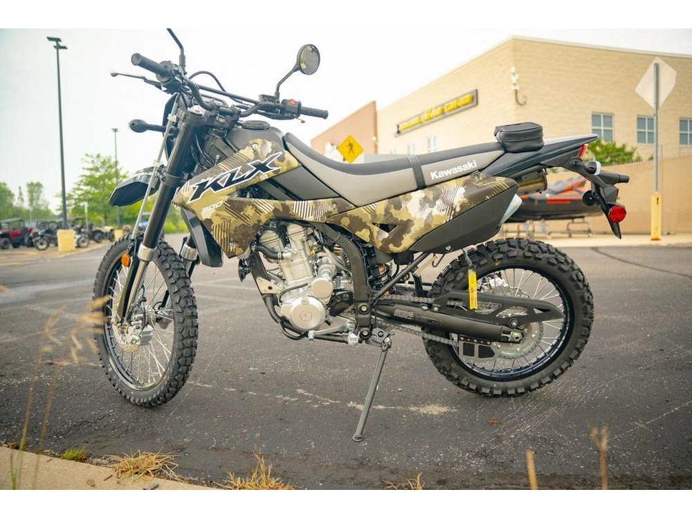 2026 Kawasaki Klx®300 Cypher Camo Beige alt