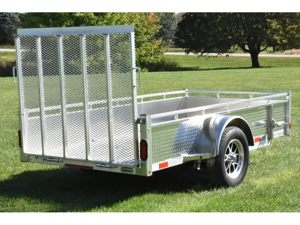 2027 Enbeck Aluminum Utility 5' X 10' Sa Straight Gate alt