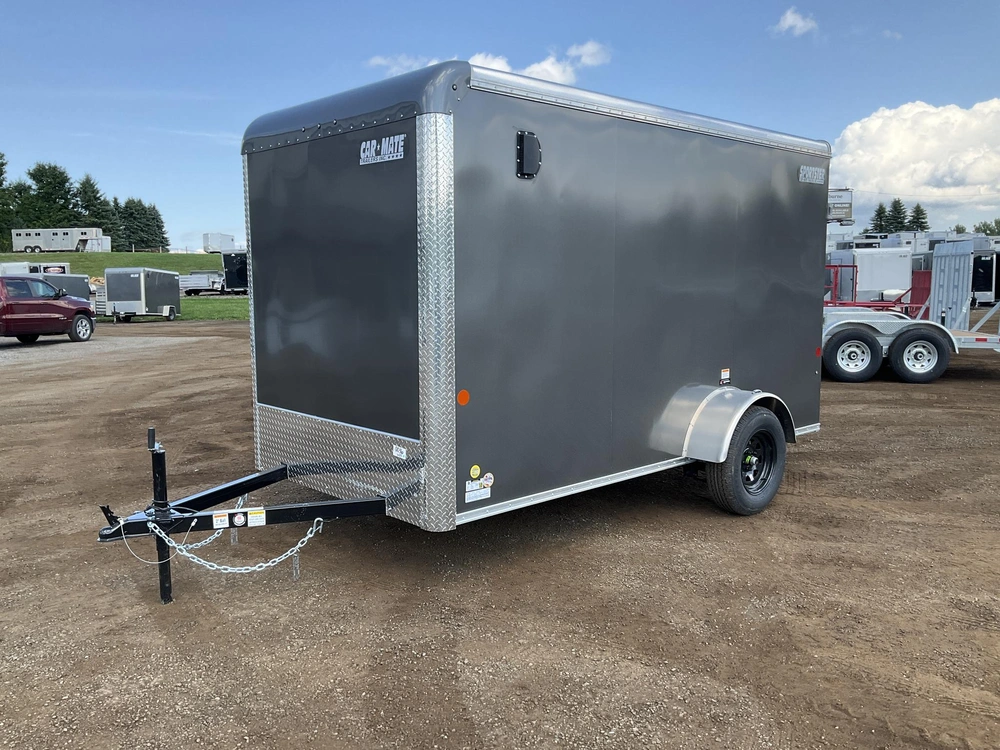 2027 Car Mate Trailers 6x12 Sportster Cargo Trailer alt