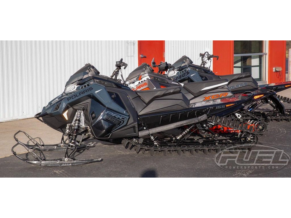 2026 Polaris 850 Pro Rmk 155 Gloss Black / Blue Dusk alt