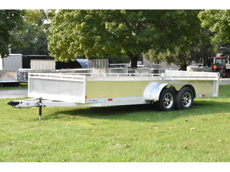 Enbeck Aluminum Utility 7' x 18' TA Bifold Gate 2026