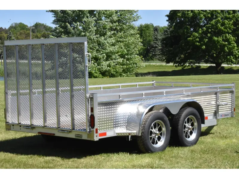 Enbeck Aluminum Utility 6' x 12' TA Straight Gate 2027