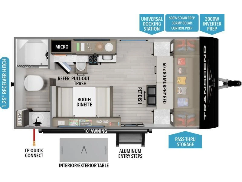 Grand Design Transcend 151rb 2025 alt