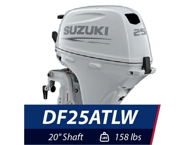 2025 Suzuki Df25atl Blanc alt