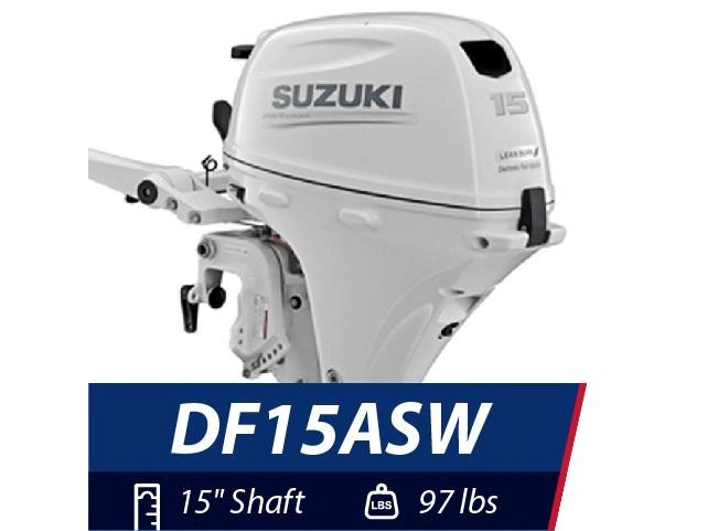 2026 Suzuki Df15as Blanc alt