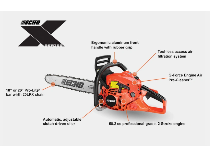 2023 Echo Cs501p-16 50.2cc Chain Saw Performance alt