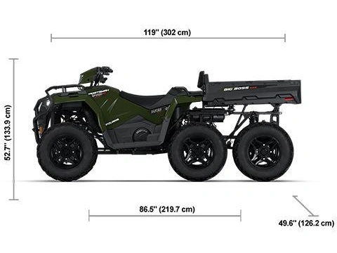 2026 Polaris Sportsman 6x6 570 alt