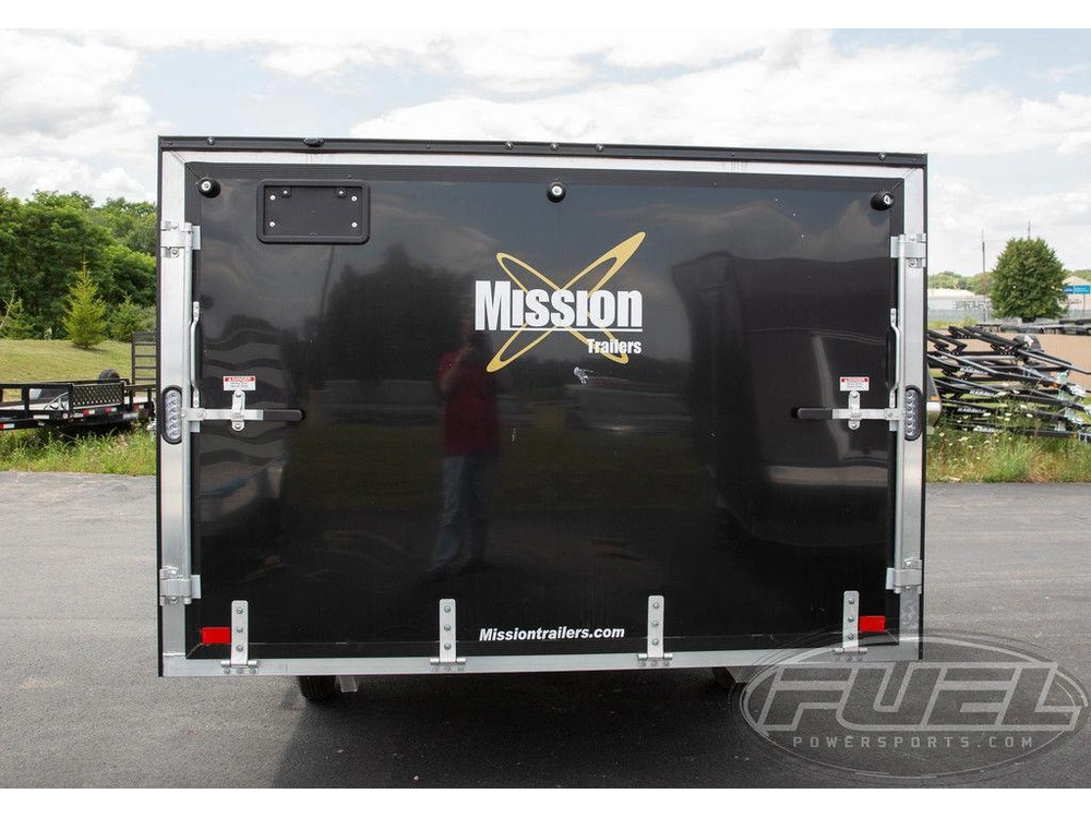 2026 Mission Trailers Enclosed Crossover 2.0 Snow Mfs101x12crossover2.0 alt