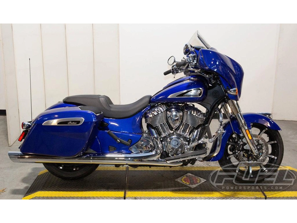 2024 Indian Motorcycle Chieftain® Limited With Powerband Audio Package Spirit Blue Metallic alt