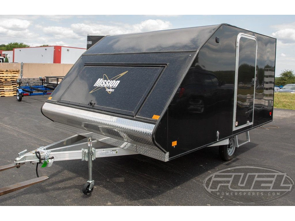 2026 Mission Trailers Enclosed Crossover 2.0 Snow Mfs101x12crossover2.0 alt