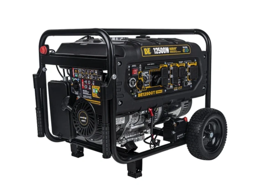 None Be Power Equipment Be12500t 12500 Watt Tri-fuel Generator alt