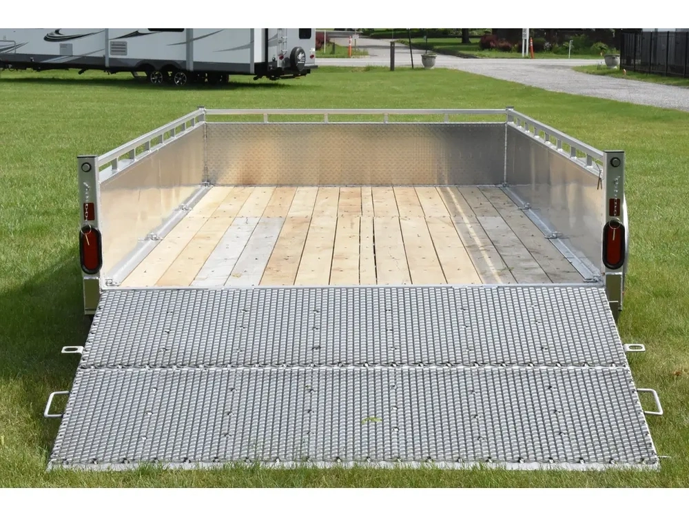 2027 Enbeck Aluminum Utility 7' X 14' Ta Bifold Gate alt