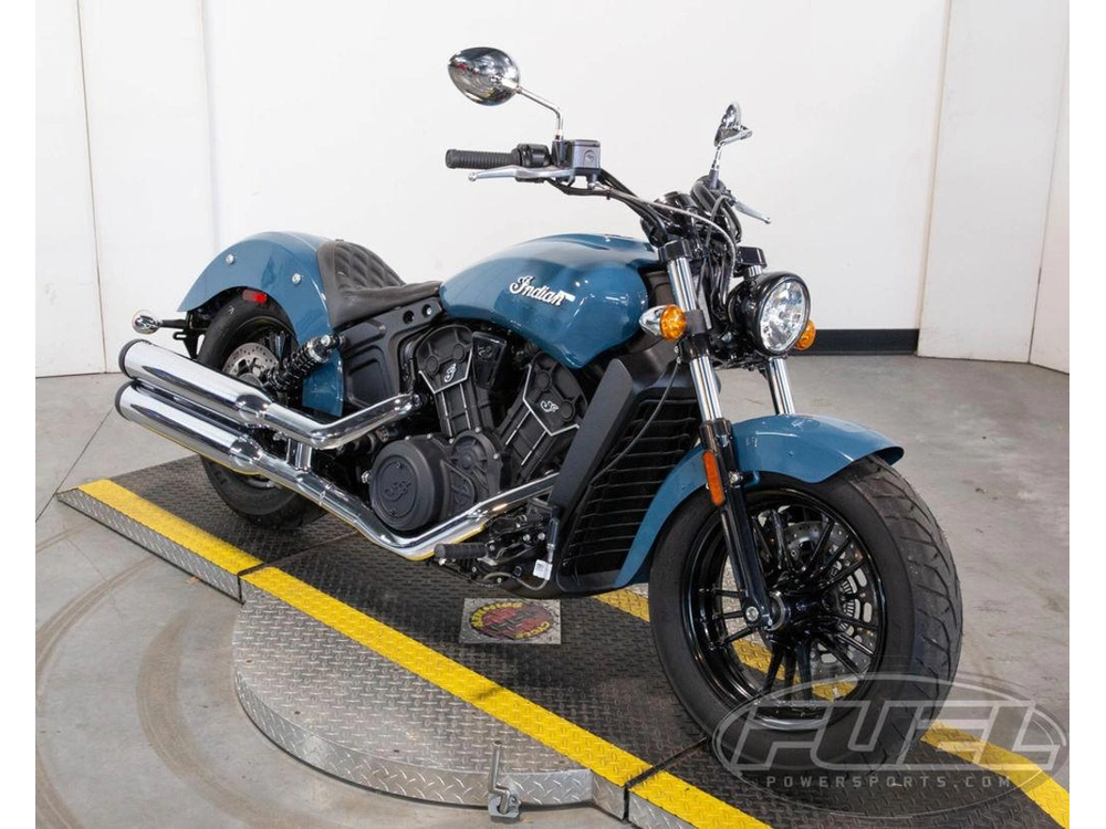 2023 Indian Motorcycle Scout® Sixty Abs Storm Blue alt