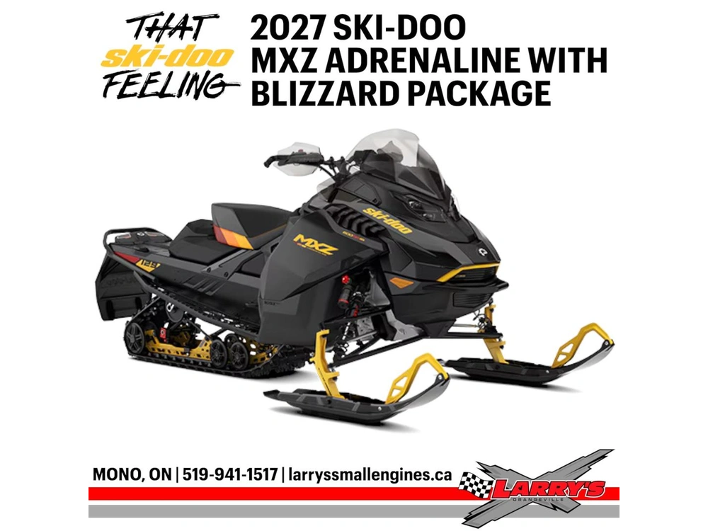 2027 Ski-doo Mxz Adrenaline With Blizzard Package 850 E-tec Ice Ripper Xt 129x15x1.25 | Udvb alt