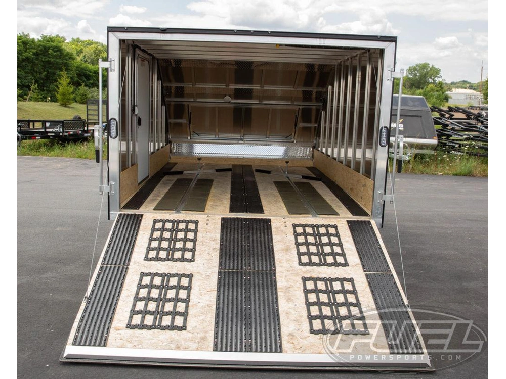 2026 Mission Trailers Enclosed Crossover 2.0 Snow Mfs101x12crossover2.0 alt