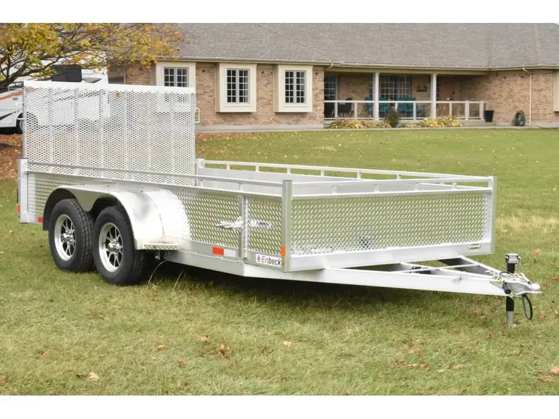 Enbeck Aluminum Utility 7' x 14' TA Straight Gate 2027