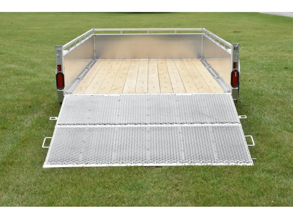 2027 Enbeck Aluminum Utility 6' X 10' Sa Bifold Gate alt