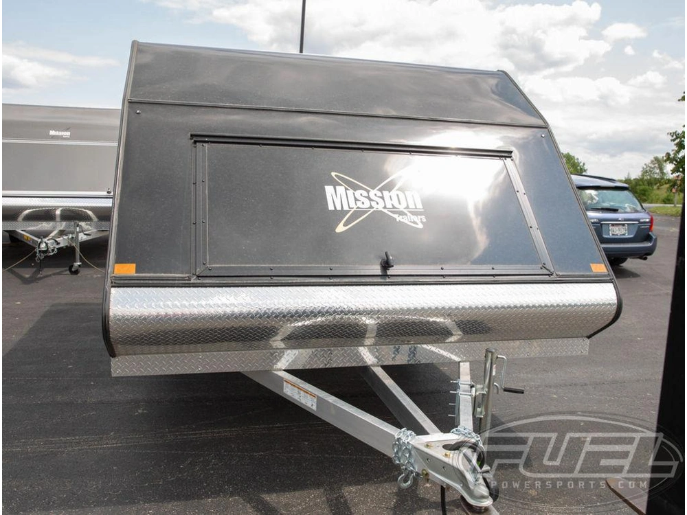 2026 Mission Trailers Enclosed Crossover 2.0 Snow Mfs101x12crossover2.0 alt