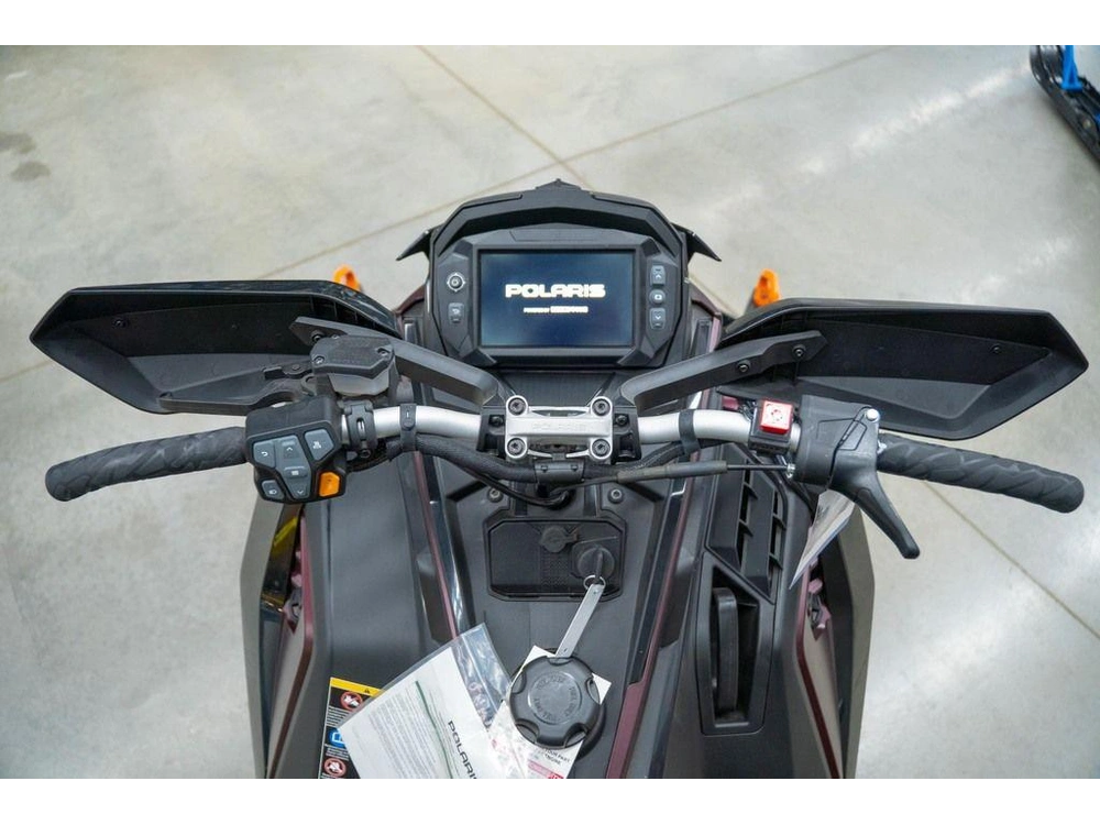 2025 Polaris 9r Switchback Assault 146 Matte Dark Cherry / Gloss Black alt