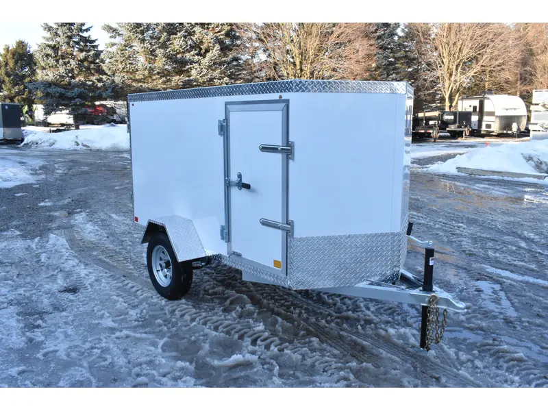 Rhino Galvanized Enclosed 4' x 8' SA Side-Door 2026