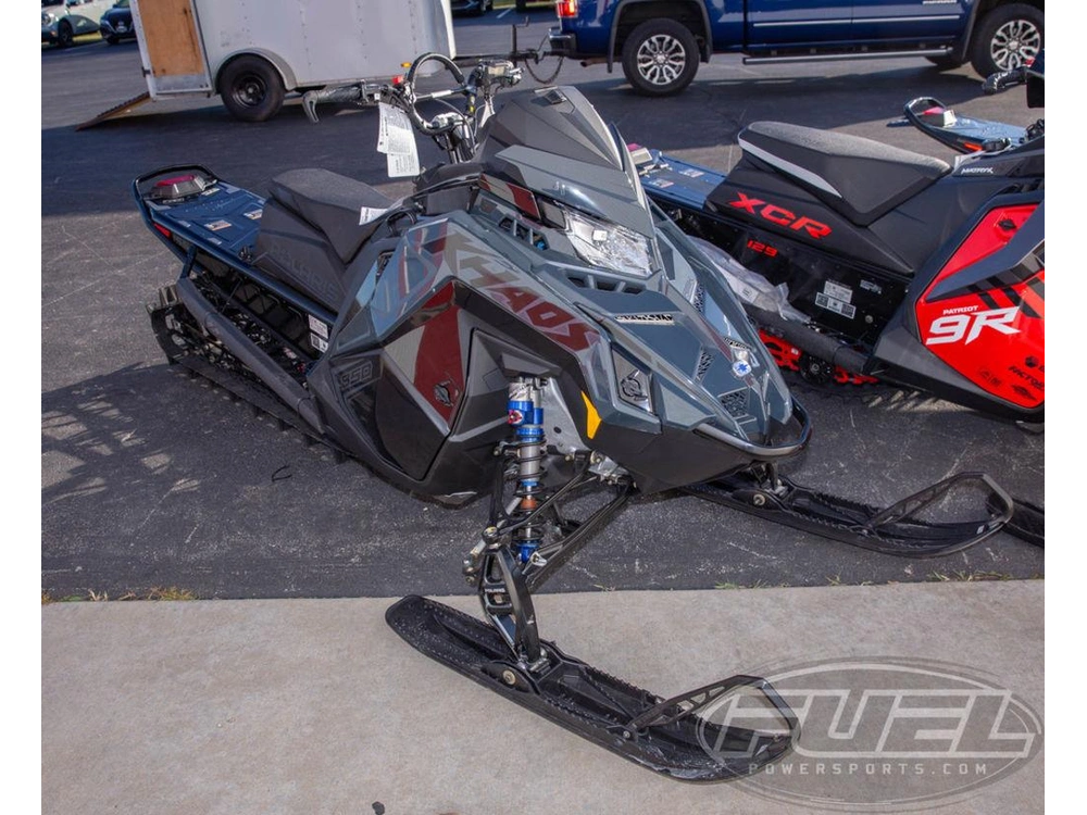 2026 Polaris 850 Rmk Khaos 155 Gloss Black / Blue Dusk alt