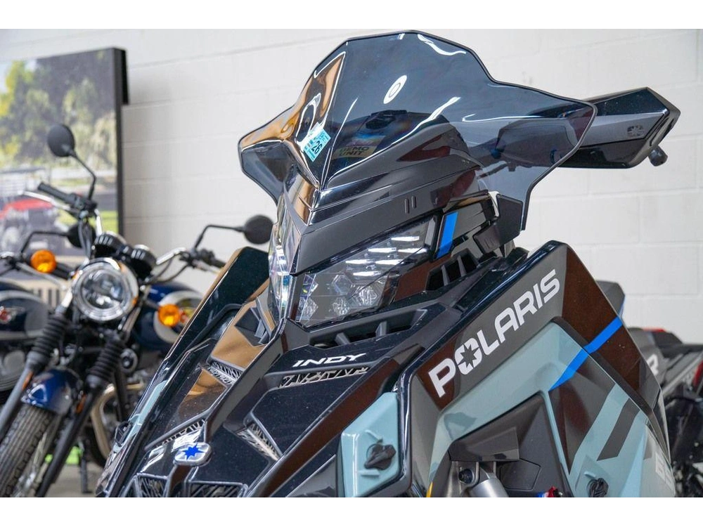 2026 Polaris 650 Indy Xcr 129 Gloss Black / Blue Dusk alt